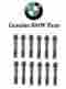 11241713342 Best Quality Set Of 12 Engine Connecting Rod Bolts 53 Mm Bmw E28 E30 E34 E36 Genuine