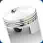 142975 Srp Pistons Open Chamber Flat Top 475 Bb Chevy 4.350 Bore 8.4 1 Comp