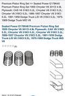 E-178k40 301 Power Plymoth Ring Performance Set -178k40 Sealed Piston Dodge Chrysler 318