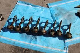 304.bm1n07 2006 2007 2008 2009 2010 Bmw 550i E60 Motor Engine Piston Rod Arms 4.8l 8 Pieces