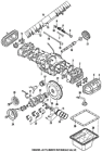 382917900 Subaru Genuine Oem Bearings