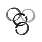 4125am8-020 Keith Pistons Black Kb Performance Piston Ring Set 800745184139