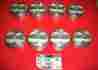 224-1849 417np Sealed Power 8 New 030 Flat Head Pistons 1970-1976 455 V8 Pontiac P591 1525 2365p