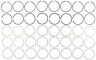 42082cp.020 Mahle Engine Piston Ring Set Fits Gmc Sierra 027067787880