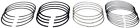 13011pmrg01 42147cp Mahle Engine Piston Ring 027067858825