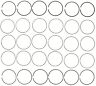 42239cp Mahle Engine Piston Ring Set Fits Nissan Maxima 027067004840