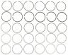 42292cp Mahle Engine Piston Ring Set 027067980908