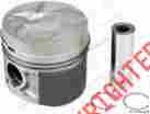 6160306817 Mahle New Piston W Rings 91.5mm 884109010869