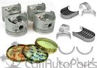 4agelc 85-87 Gts Piston 20 Rings Mr2 1.6 4agec Bearings Engine Corolla Dohc