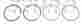 93180138 Genuine Saab New Piston Ring Set Standard