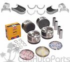 Tw-92490 95-04 Pk-92495 Mb-92490 Rb-92490 Aftermarket Products Toyota Tacoma 2.4l 2rzfe Dohc 16v Npr Pistons Rings Set Main Rod Bearings