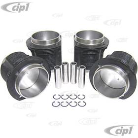 Aa Pistons 98-1953-b 90.5 X 82 Piston And Cylinder Kit Cast 2110cc Dunebuggy Vw