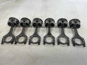1301061aa00 Acura Fits 22 - 24 Mdx 3.5l Piston And Connecting Rod Set Of 6 13010 61a A00 Oem