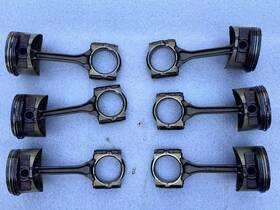 304.ac1i00 Acura 1999 2000 2001 2002 2003 2004 Rl Engine Piston Rods Set Of 6