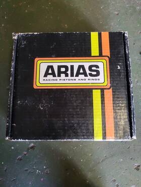 A3338840 Arias Pistons Forged 88mm 0cc 10.0 1 Honda Prelude Read Description