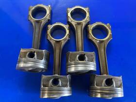 03h107065f Audi 03h 107 065 07 08 09 10 Q7 3.6l Set Of 4 Piston / Rod 022b Standard Size