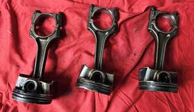 2.0tfsi0 Audi 06kal 82.460 Piston And Connecting Rod Standard 15-16 A3 Quattro 2.0 Turbo