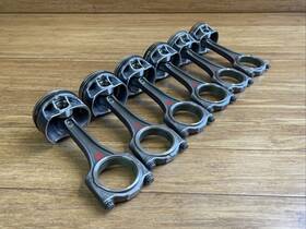 640453 Audi 06m099 84.450 06m100 Oem 2018 2019 - 2023 S5 3.0 Engine Connecting Rod Pistons 45k Miles
