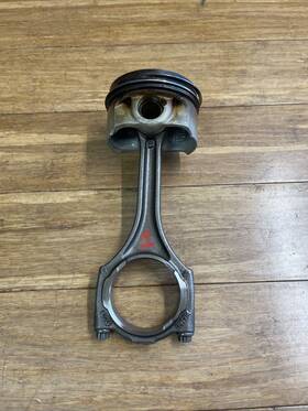 079107066en Audi Oem 2013 - 2018 S6 4.0l V8 Engine Piston And Connecting Rod 85k Miles