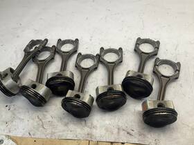 079b Audi 08-12 S5 Premium Plus 4.2l Piston With Connecting Rod Set Of 7 P