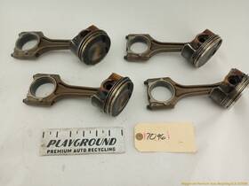 09071221154906la Audi A5 8t Coupe Set Of 4 Piston And Connecting Rod 2.0l Cylinder Fits 2013-2017