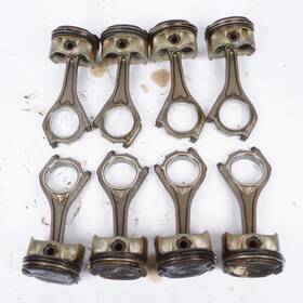 7565233 Bavarian Motor Works Bmw 09-14 550i 750i X5 X6 F01 F10 E70 E71 4.4l V8 Twin Turbo Engine Piston Set