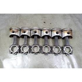 Bmw 11251261943 E3 E9 E12 E24 M30 3.0l Piston Connecting Rod Set 1971-1979 Oem
