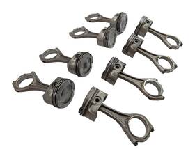 Bmw 11257576992 2011 750li F01 4.4l N63 Hybrid Engine Piston And Connecting Rod Set/8