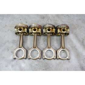 11257846333 Bmw 2015-2017 F80 M3 F82 M4 S55 ///m Pistons And Connecting Rod Set Of 4 Oem
