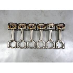 11258681079 Bmw 19-23 G30 540i 840i X5 B58 Engine Piston And Connecting Rod Set Of 6 36k Oem
