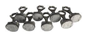 Bmw 304-999557 2004-2010 550i 650i 750i X5 E60 E65 E66 E70 4.8l V8 Engine Piston Set 8