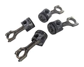 Bmw 304-999572 14-18 328 X3 F30 F25 2.0l Turbo Diesel Engine Piston And Connecting Rod Set4