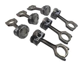 Bmw 83952 2010-2014 1/3/4/5/6/7/x1/x3/x5/x6 3.0l N55 Turbo Engine Piston And Rod Set 6