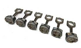 83967459583 Bmw 11-16 335i 740i Z4 E90 F01 E89 3.0l N54 Turbo Piston Connecting Rod Set/6