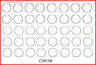 C39158-040 Enginetech Engine Piston Ring Chrysler Valves 707473061568