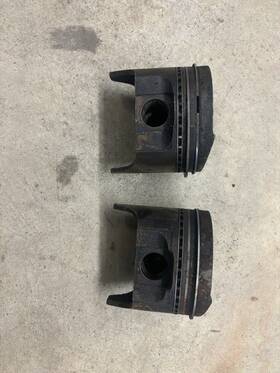 3788108 Chevrolet 1961 - 1965 409 Oem Gm Mpala Belair Truck Pistons Std Nice