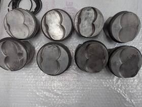 7543p030 Chevrolet 7543p 283 Chevy Pistons Forged Sbc 283ci