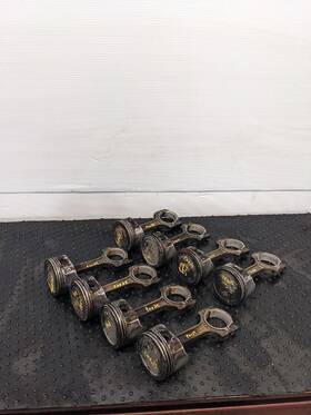 Chevrolet Truck 304.gm8m06 Gen 3 5.3l Ls Rod And Piston Set Floating Wrist Pins 1193528