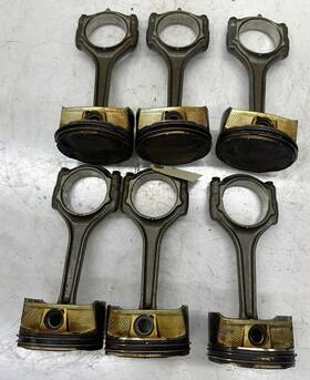 Chrysler 00720163t 2015-2023 300 Oem 3.6l Engine Pistons With Connecting Rods Set Of 6