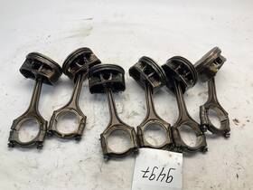 72-039 Chrysler 17-19 Pacifica 3.6l Engine Piston With Connecting Rod Set Of 6 P