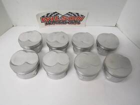 457099 Cp Gas Ported Dome Pistons 4.060 Bore 23 Degree Sb Chevy Je