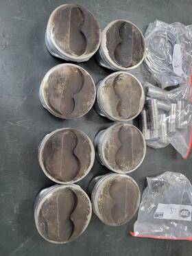 4145100023a Cp-carrillo 434 Sbc Dome Pistons