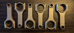 Scr4269-6 Cp-carrillo Pro-h Beam 3/8 Inch Wmc Forged Connecting Rods 2jz Used