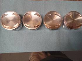 Xtp-532p875 Cp-carrillo Forged Pistons And Pins Toyota 5sfe