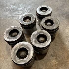 102039 Cummins Oem Std Size Pistons From 1992 12 Valve Dodge Ram Diesel 5.9l 6bt