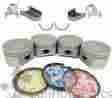 Pk-01701v D17a2 Mb-01686 Rb-01701 Tw-01686 Aftermarket Products 01-05 Honda Civic 1.7l D17a8 Pistons Rings Kit Engine Bearings 1 Set 10-798