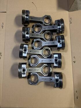 Diamond 11541-r1 Ls Pistons With Callie S Compstar Rods And Arp 2000 Hardware