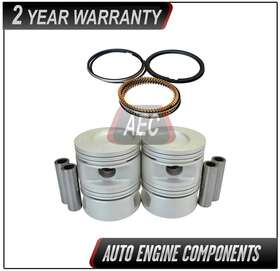 Pr041 Diamond Power Pistons Rings Seet Fits 04-08 Chevrolet Optra Astra 2l Dohc 16v