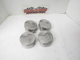 Diamond Racing 11209/12566 4 Used Gas Ported Flat Top Pistons 4.140 Bore Sb Chevy Sbc