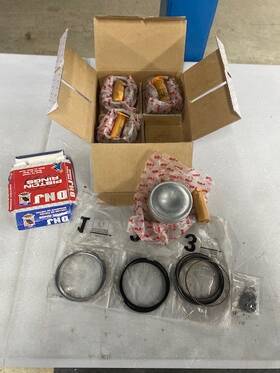 Dnj 65898 03-07 Piston And Ring Kit For Chevrolet Saab 9-3 2.0l L4 Dohc 16v Prk313